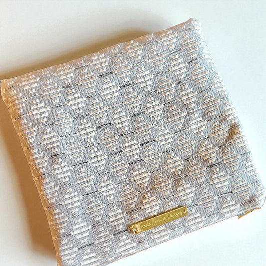 Fall Gray Foldover Clutch