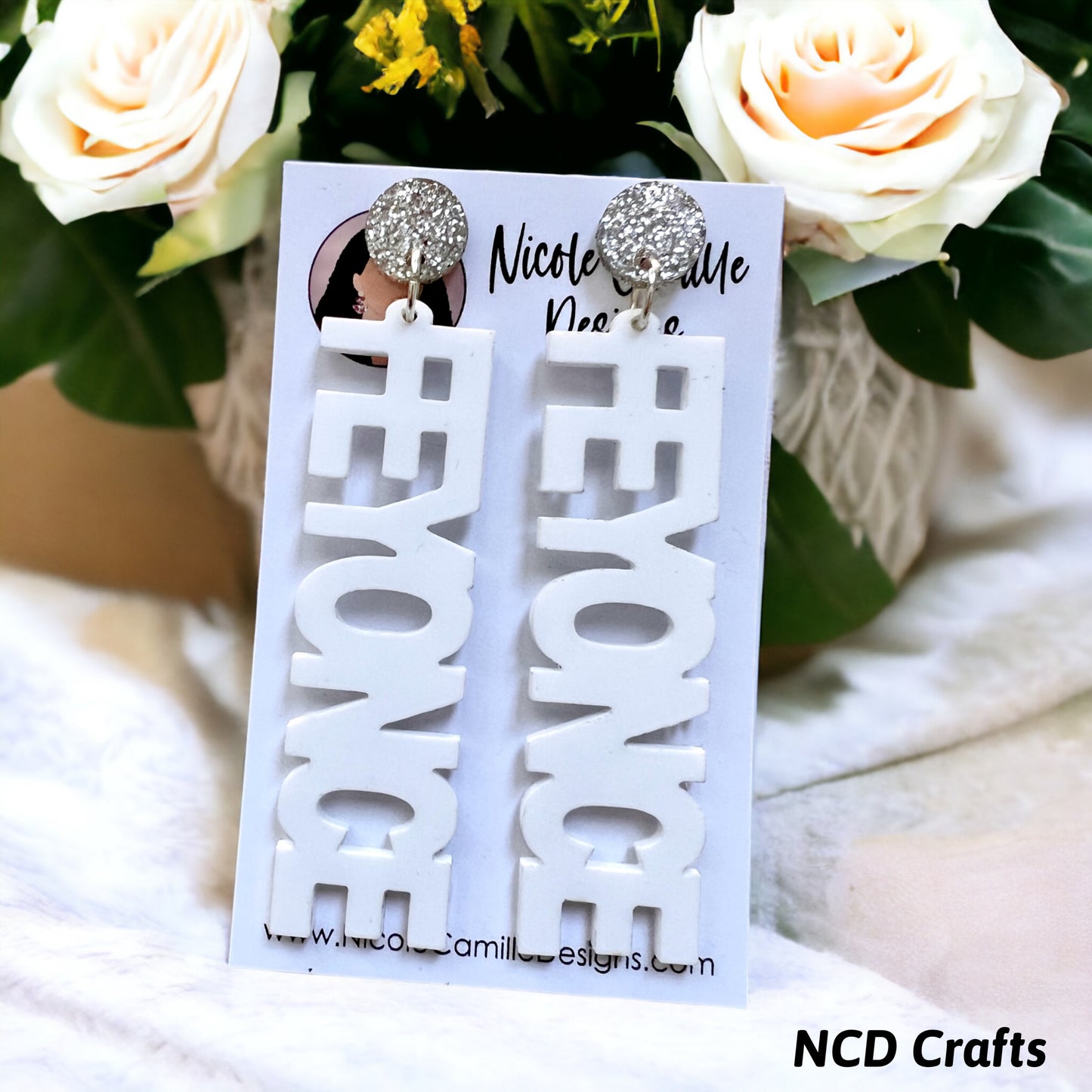 Bride to Be Acrylic Earrings