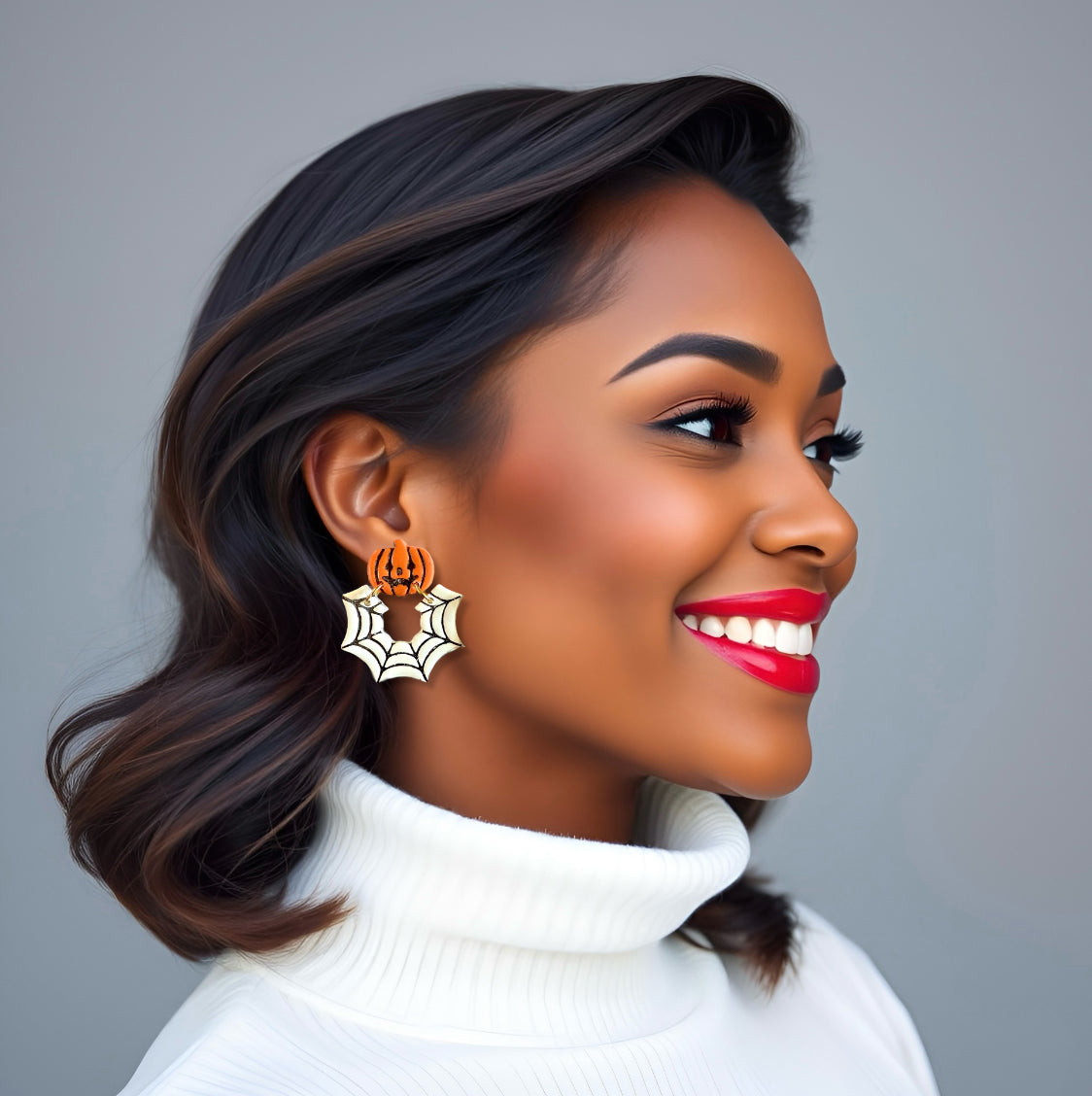 Jack & Web Clay Earrings