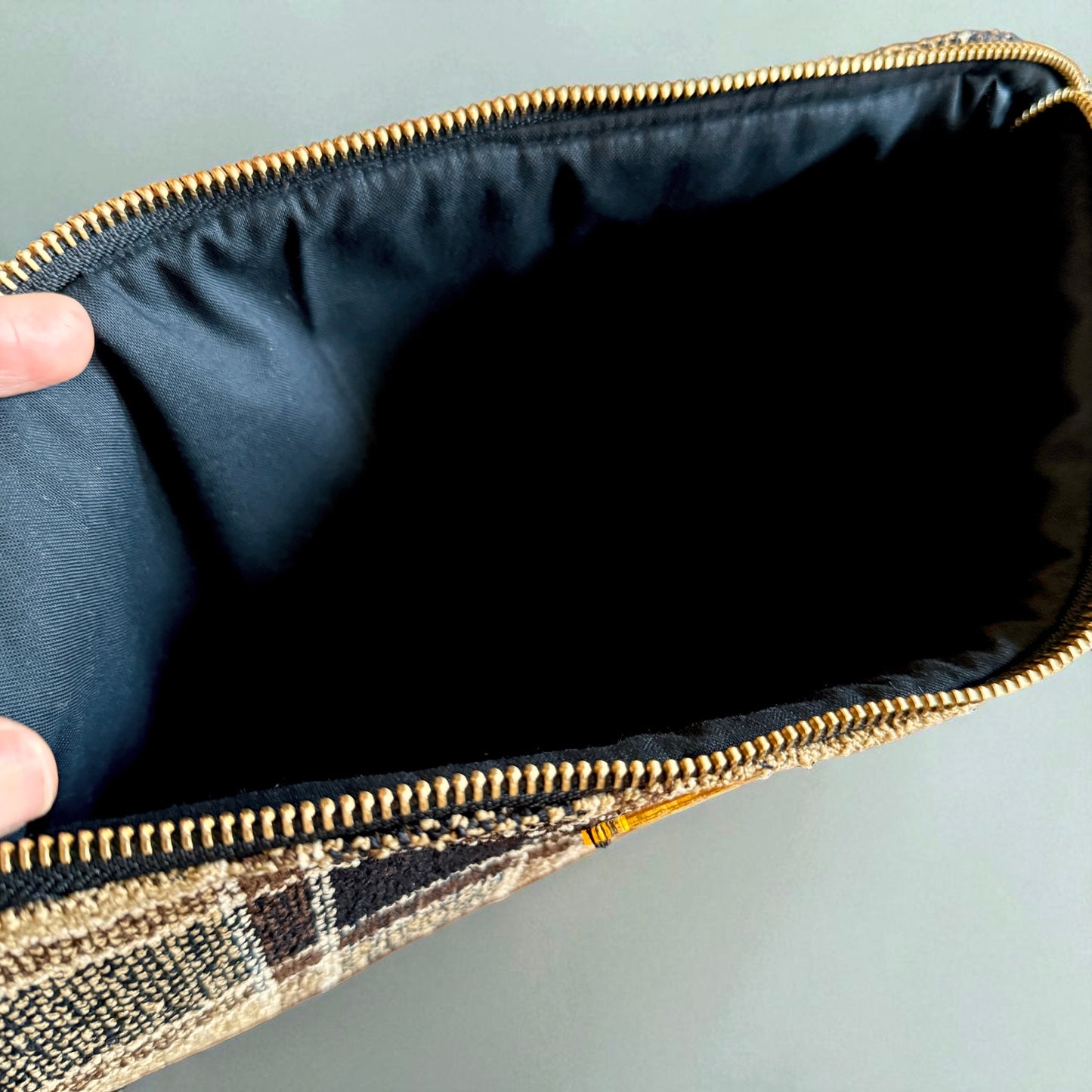 Fall Plaid Large Clutch