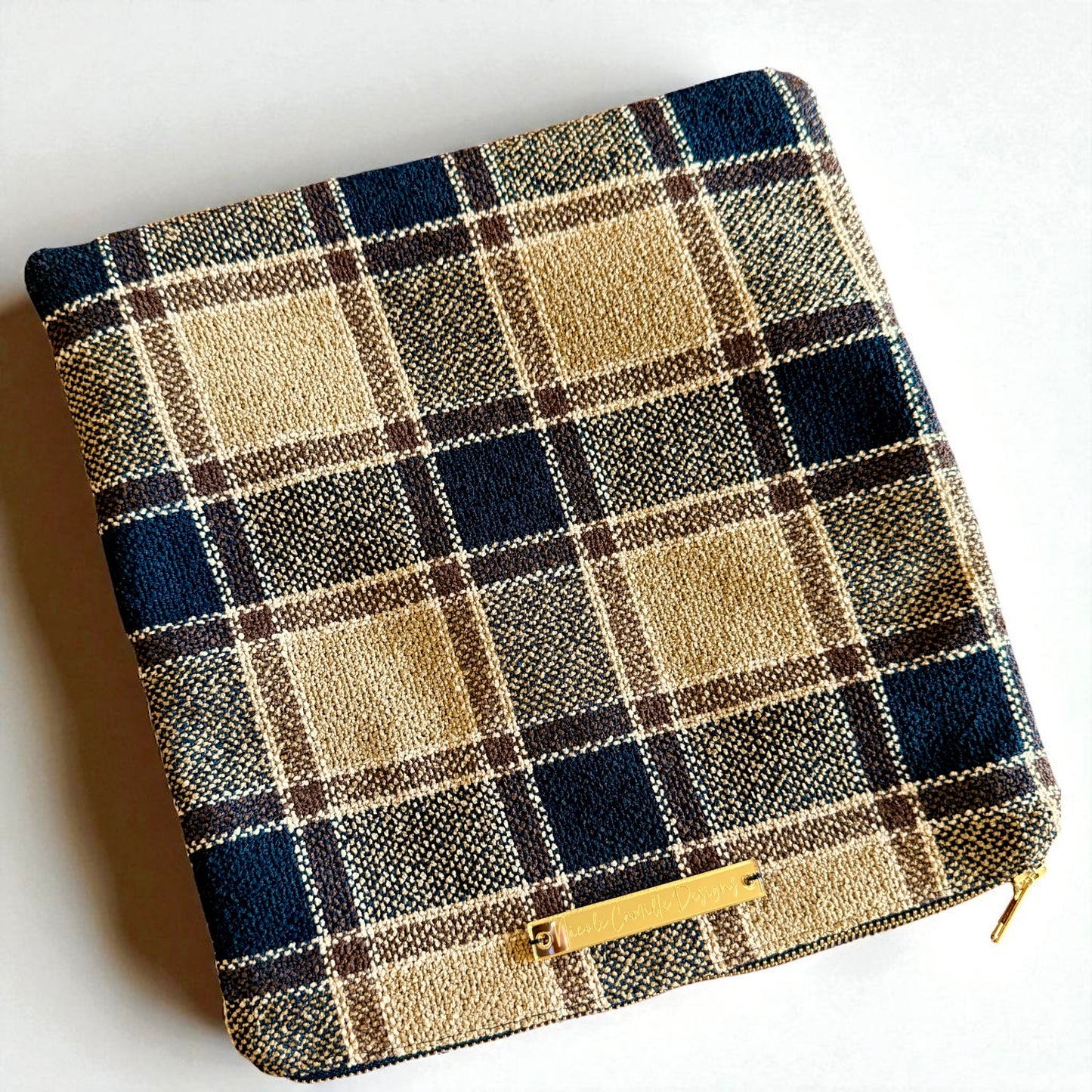 Fall Plaid Foldover Clutch