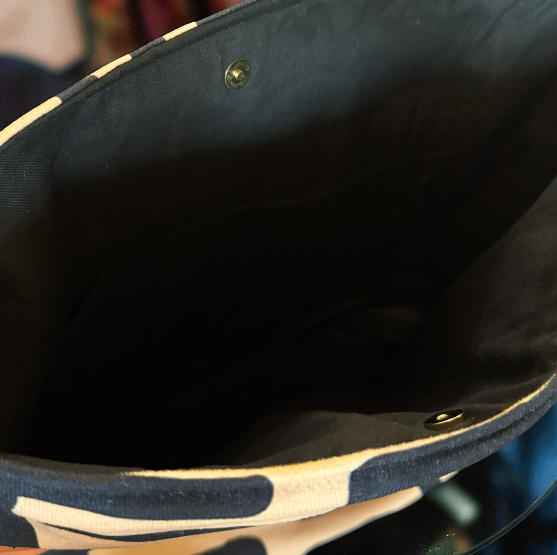 Mudcloth Print Hobo Bag