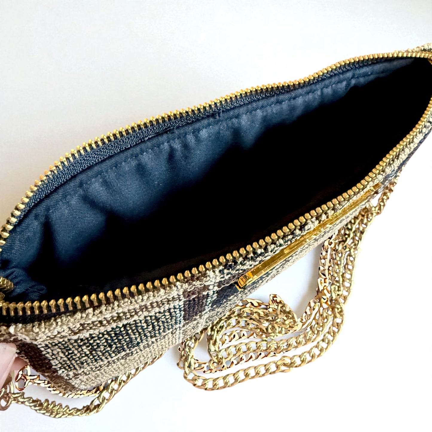 Fall Plaid Crossbody Purse