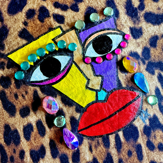 Leopard Print JCPA Clutch