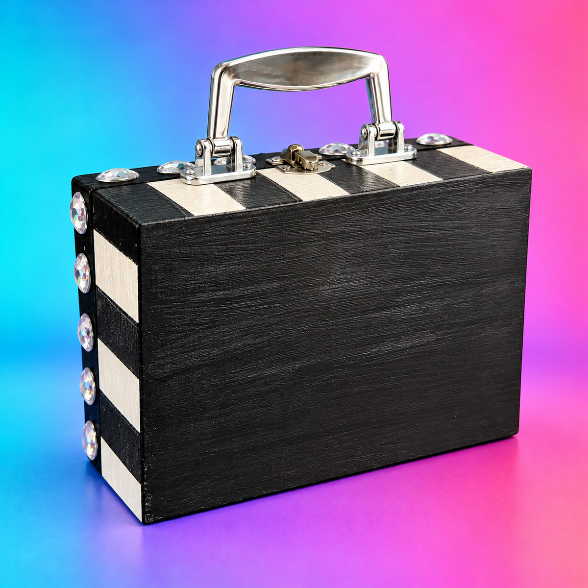 JCPA Wood Clutch Purse 3