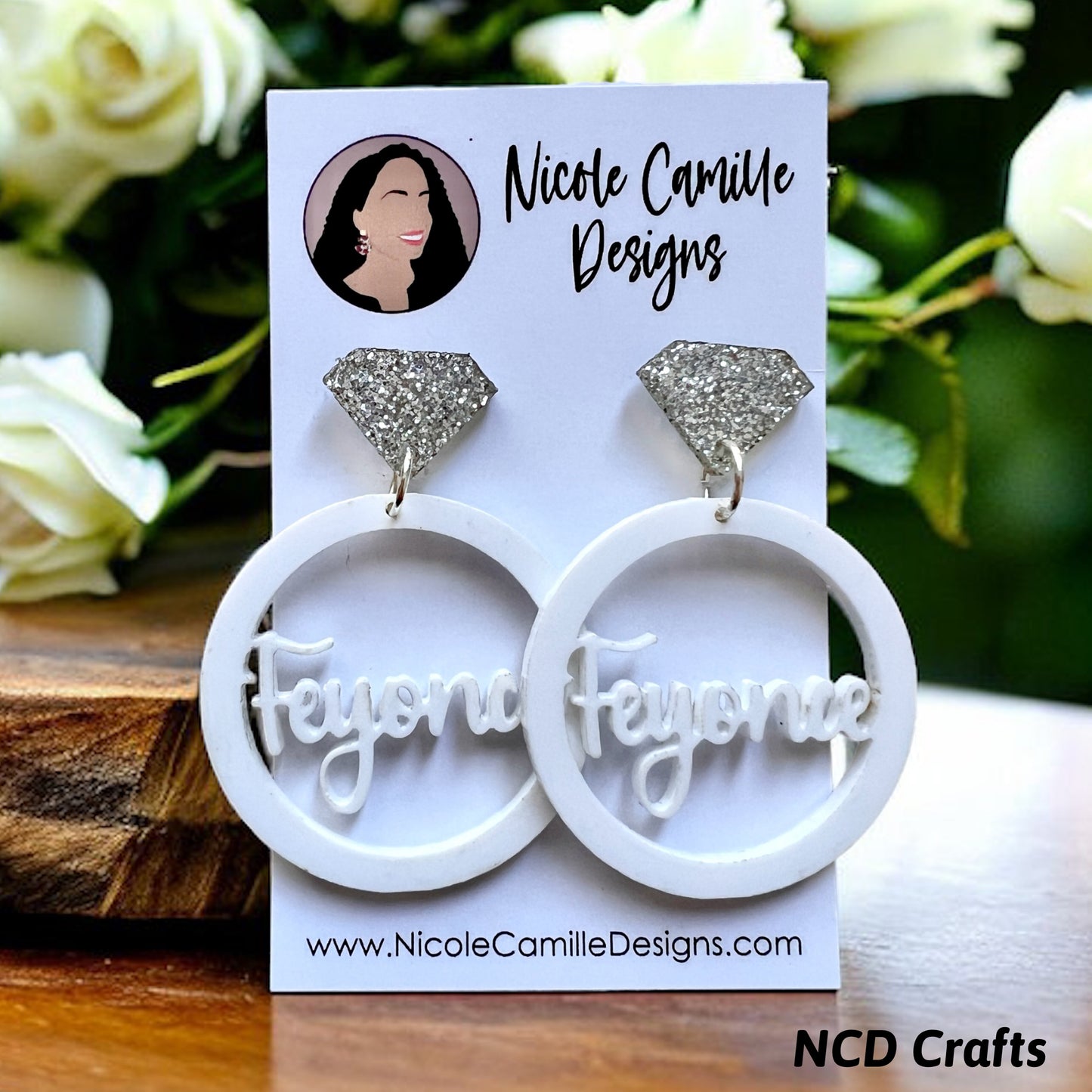 Bride to Be Acrylic Earrings