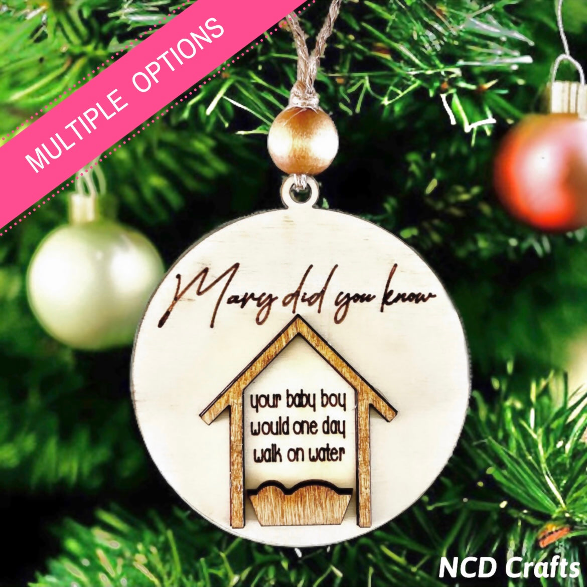 Mary Did You Know Christmas Ornament