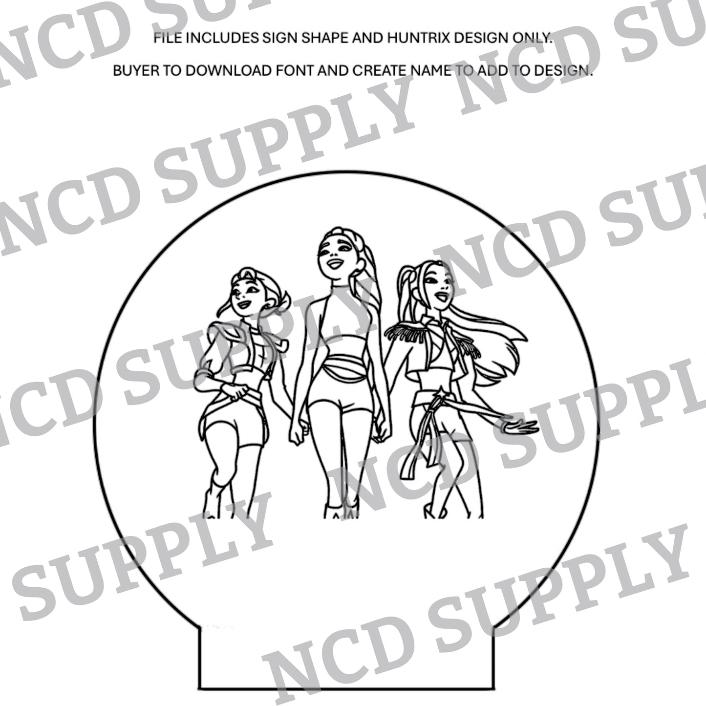 Hunters Light DIGITAL FILE SVG