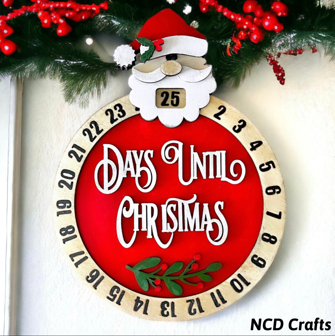 Christmas Countdown Wall Art