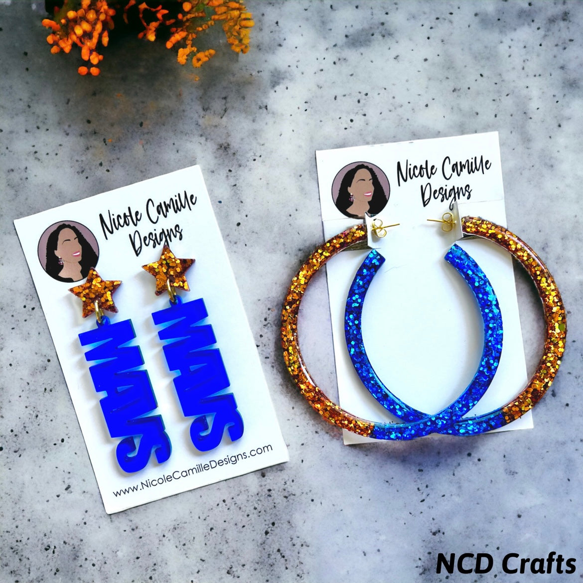 UT Arlington Earrings