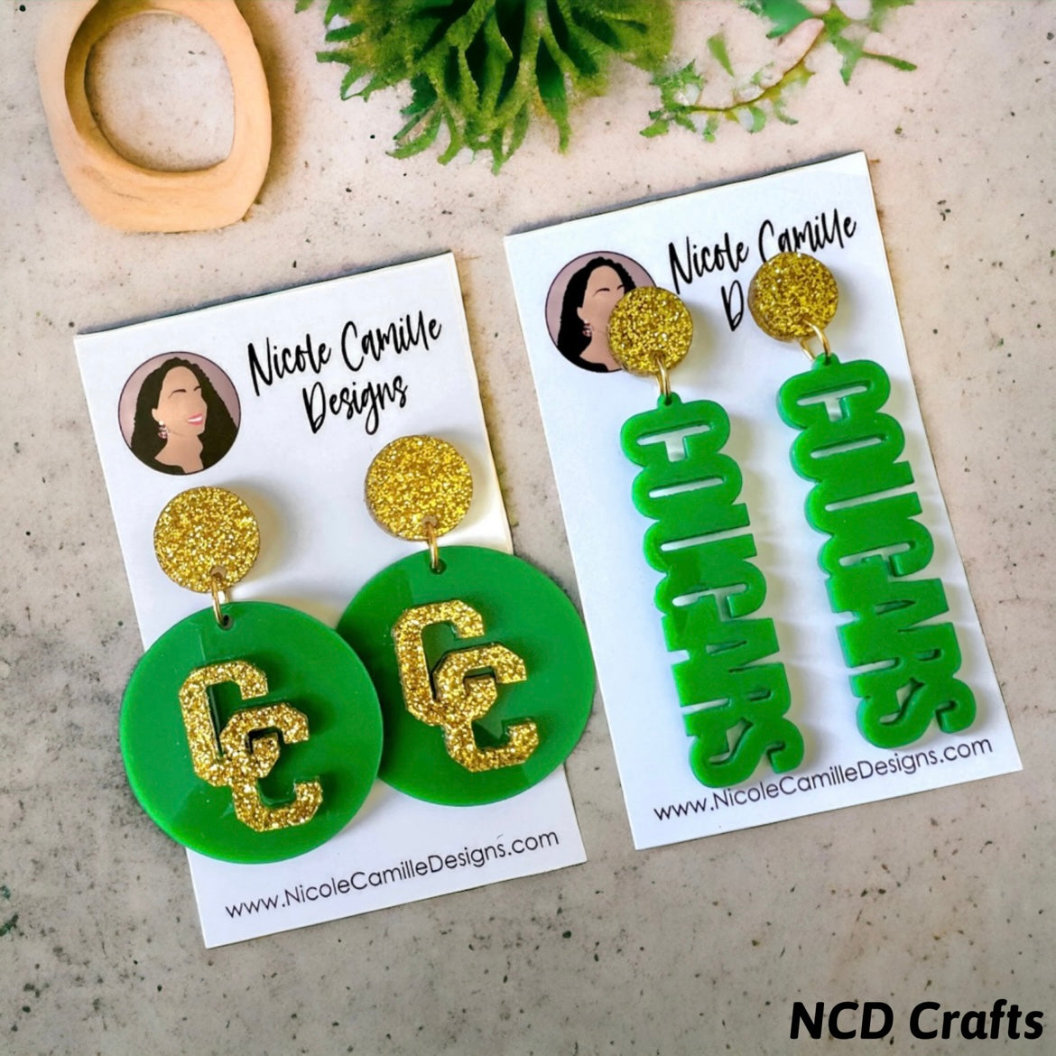 Cedar Creek Acrylic Earrings