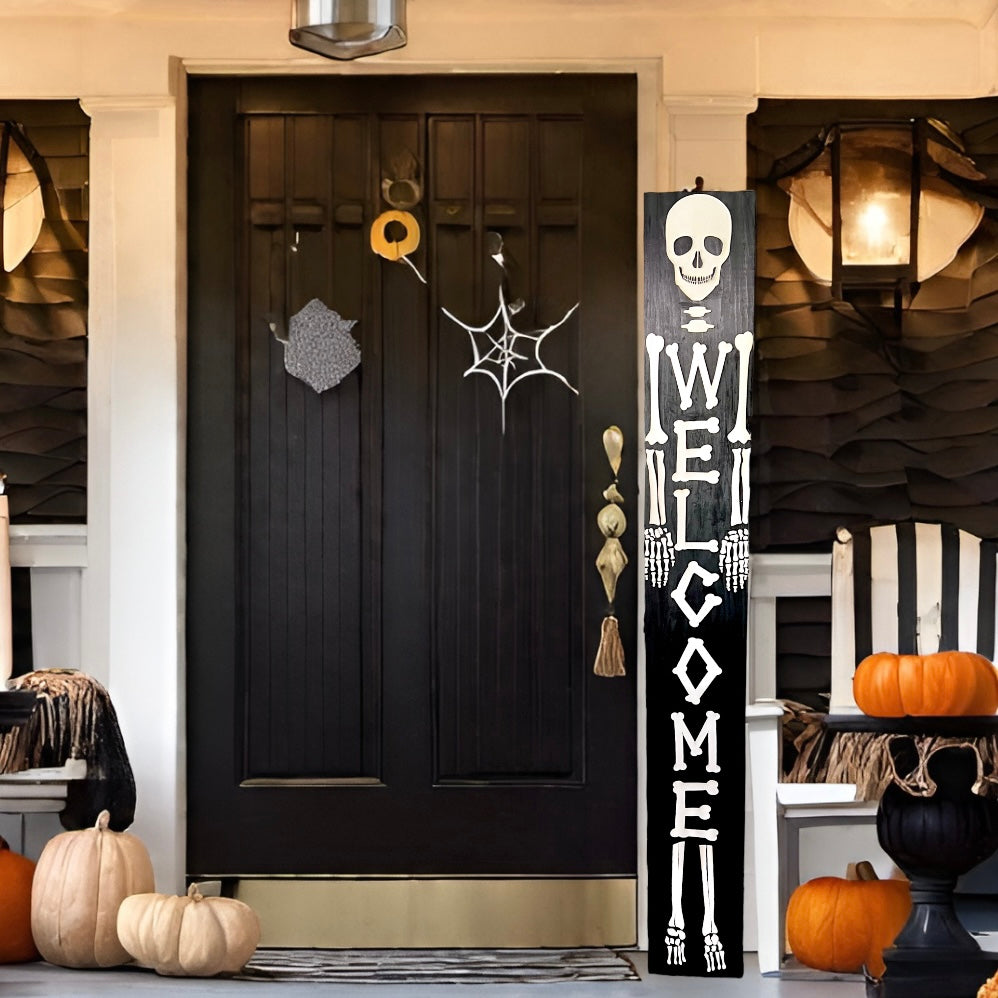 Skeleton Welcome Sign DIGITAL FILE SVG