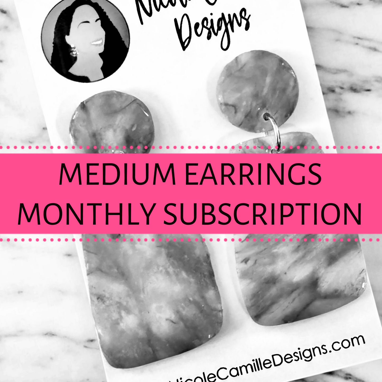 Medium Earrings Monthly Subscription