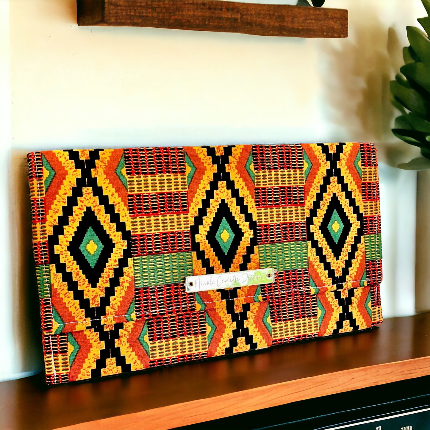 African Print Cloth Clutch