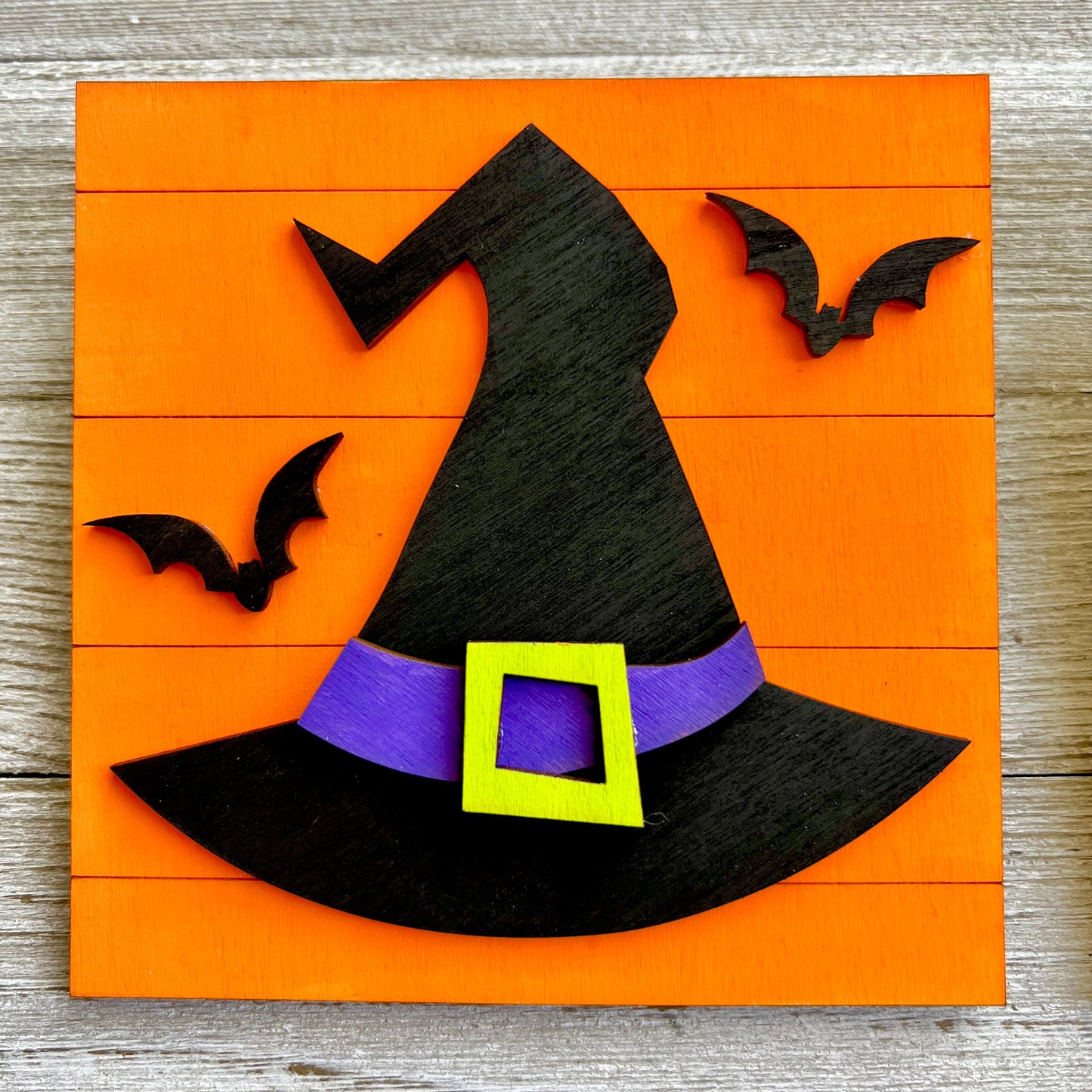 Small Halloween Wood Signs (Set of 2)