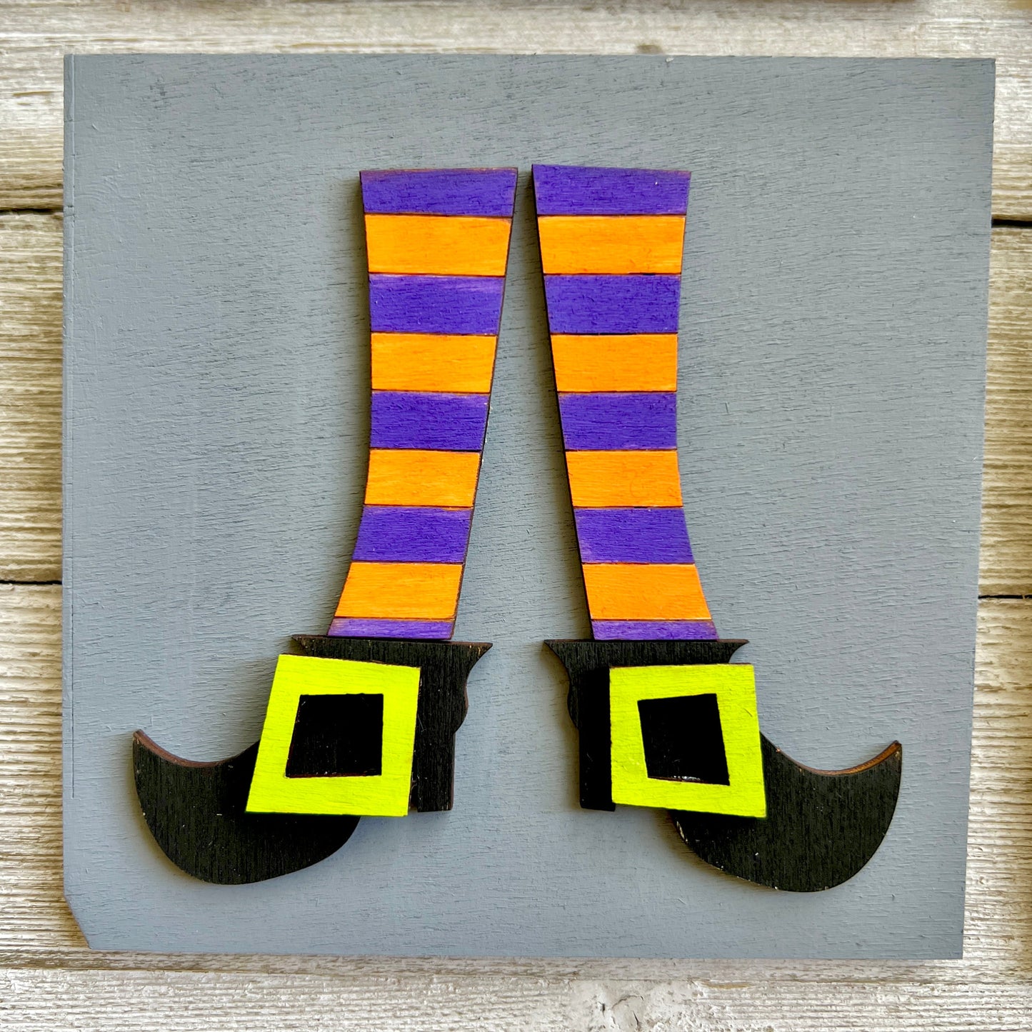 Small Halloween Wood Signs (Set of 2)