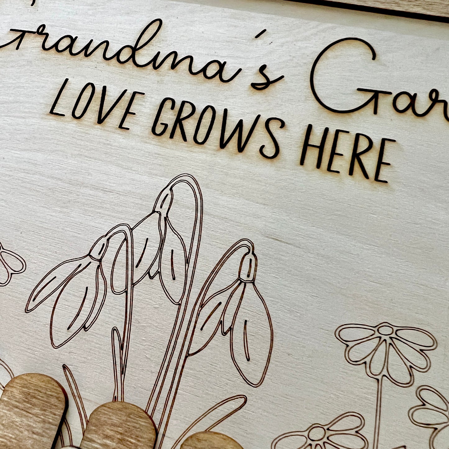 Mother’s Garden Wood Sign