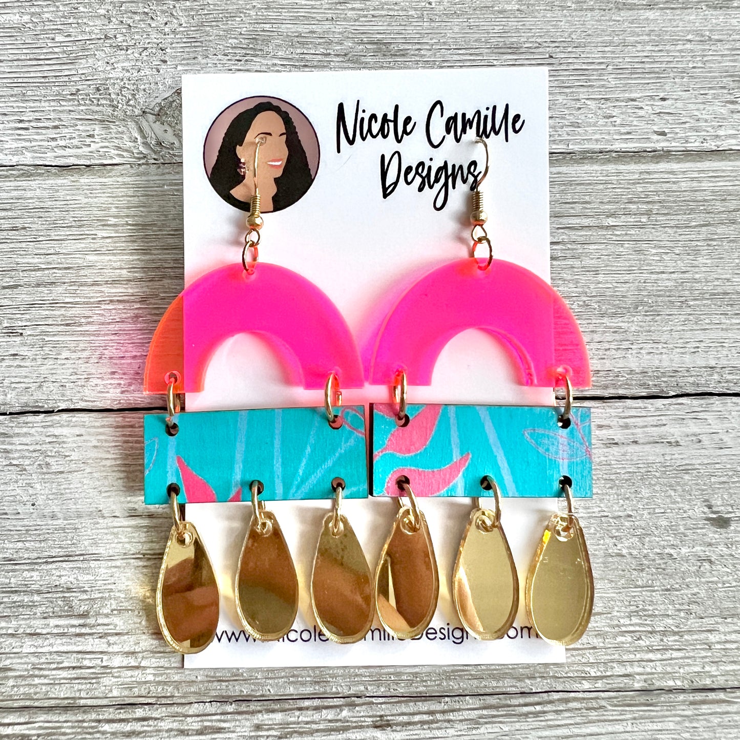 "Shianna" Earrings DIGITAL FILE SVG