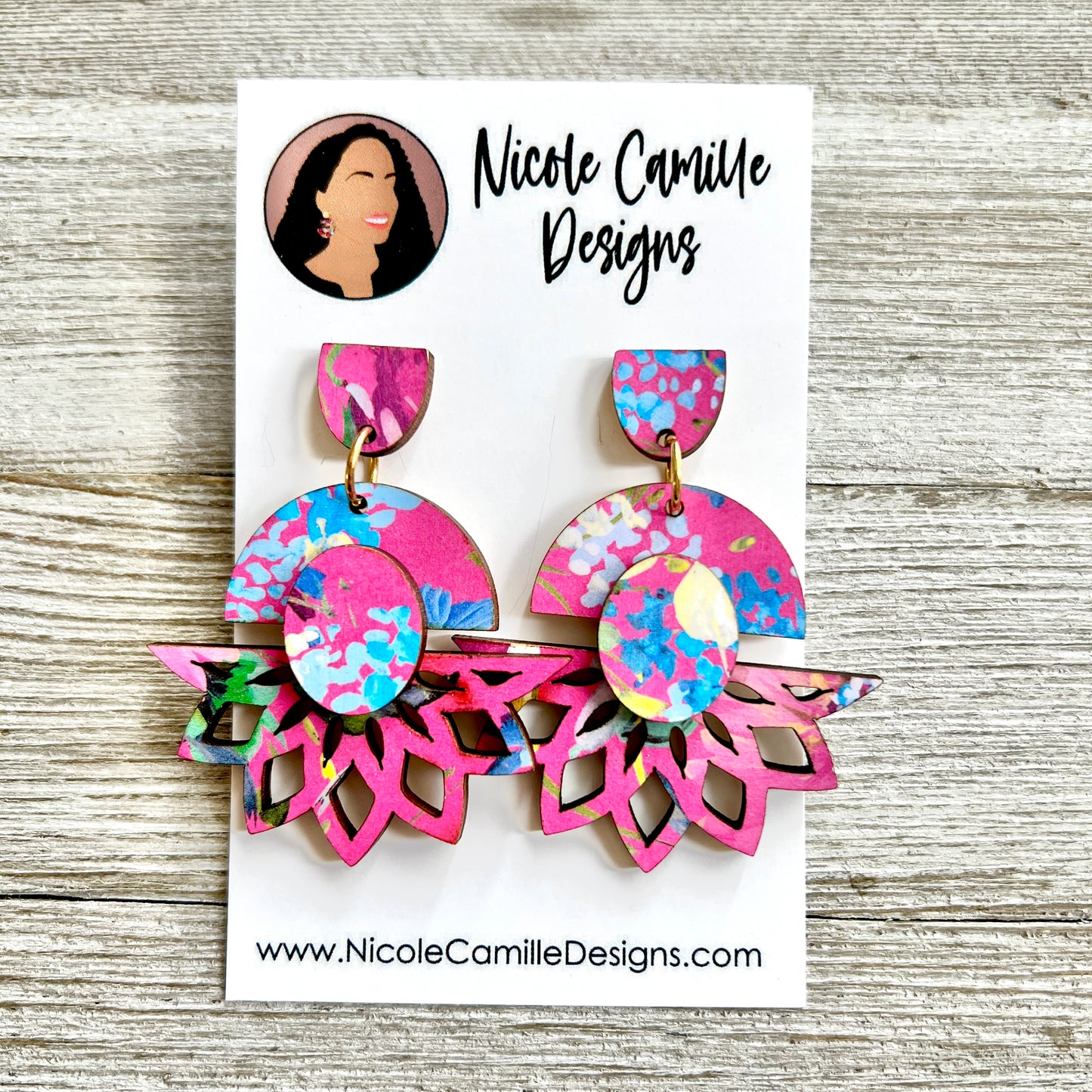 "Erin" Earrings DIGITAL FILE SVG