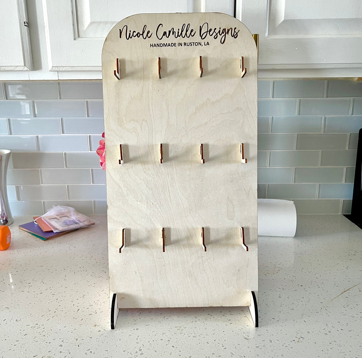 *RETAILERS* NCD Wood Earring Display