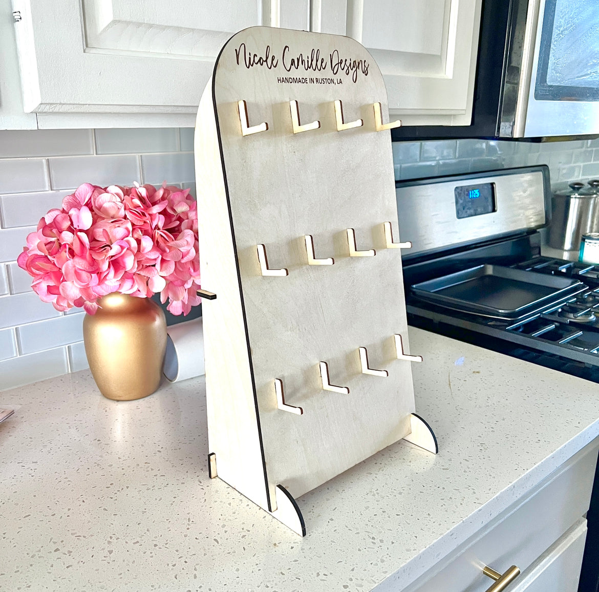 *RETAILERS* NCD Wood Earring Display