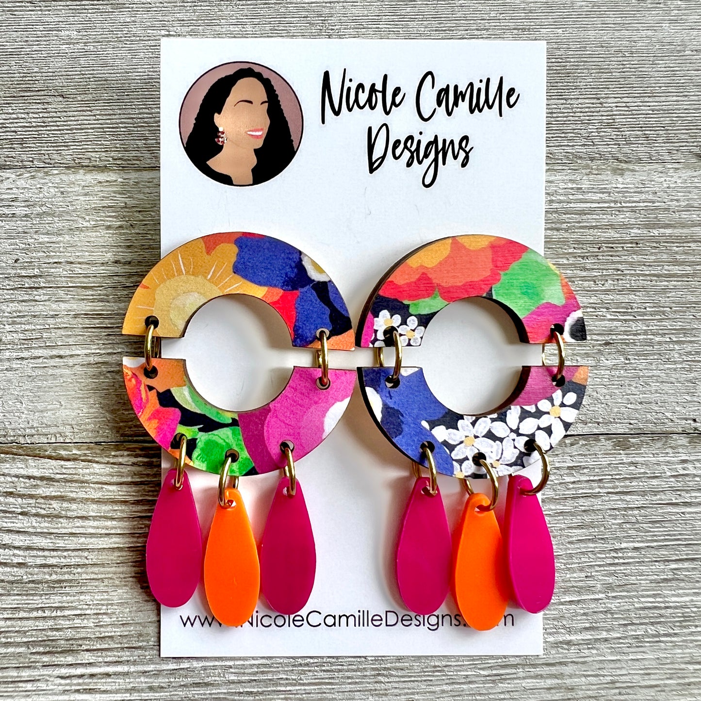 "Brisbane" Earrings DIGITAL FILE SVG