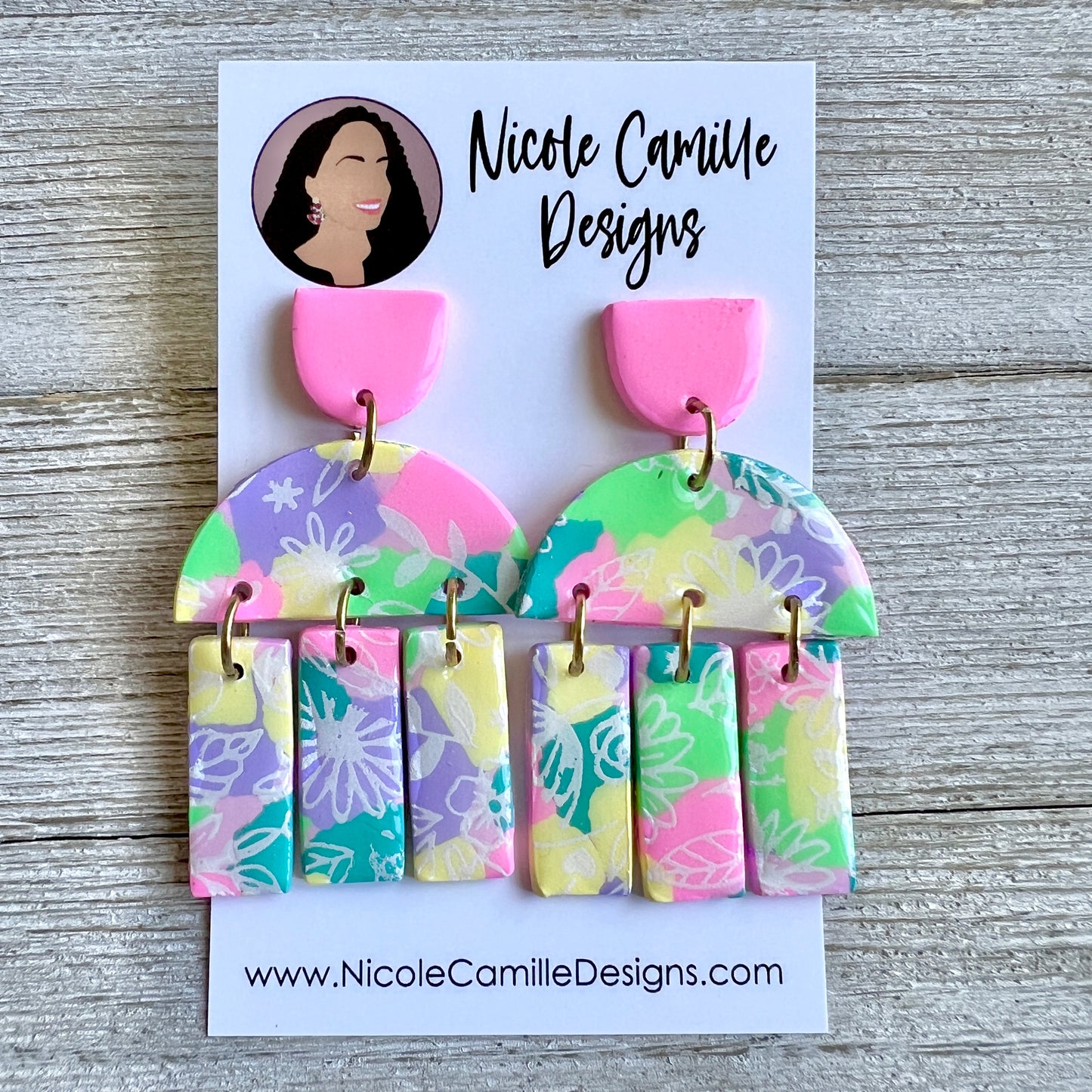 "Madrid" Earrings DIGITAL FILE SVG