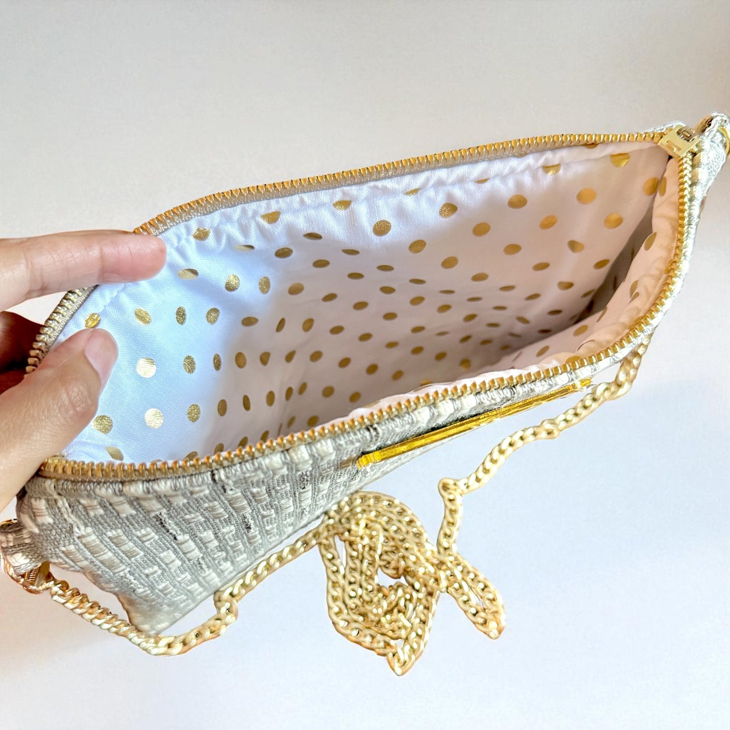 Fall Gray Crossbody Purse