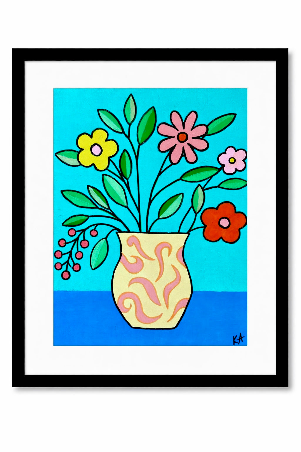 Flowers in a Vase 1
