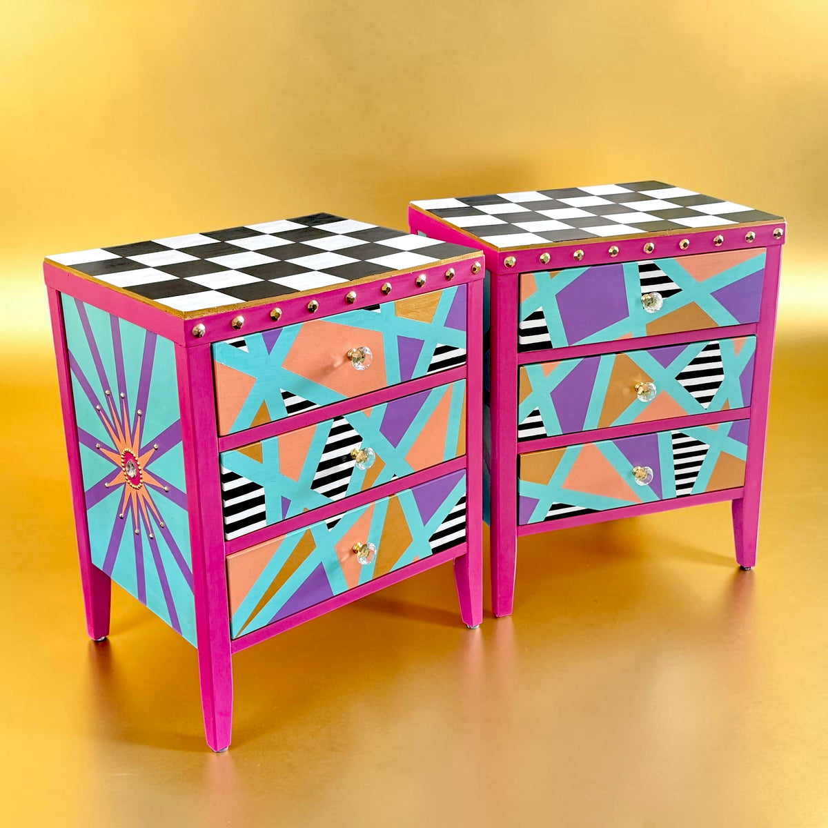 Funky Nightstands (Set of 2)