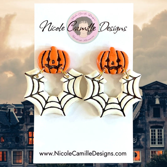 Jack & Web Clay Earrings