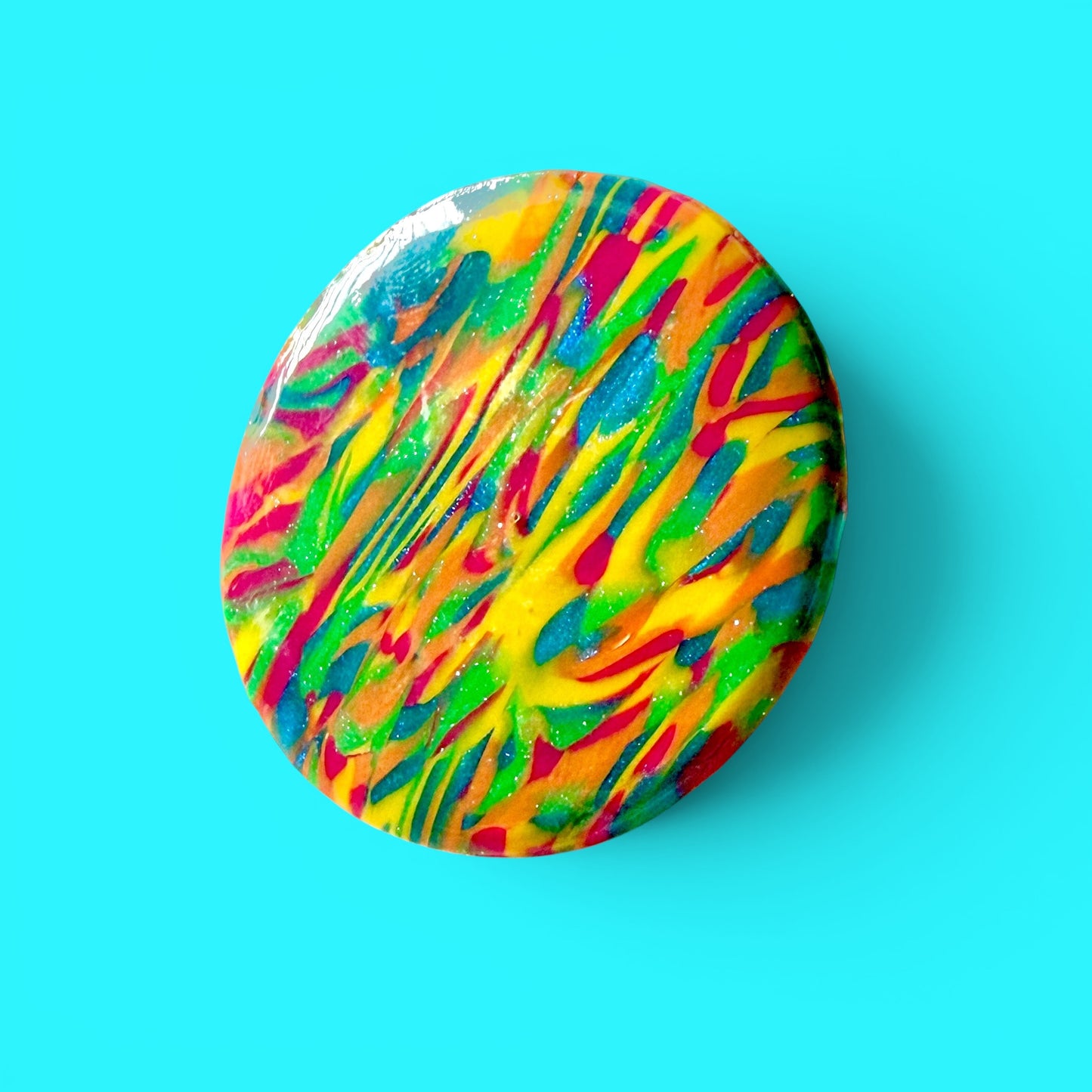 Multicolor Clay Ring