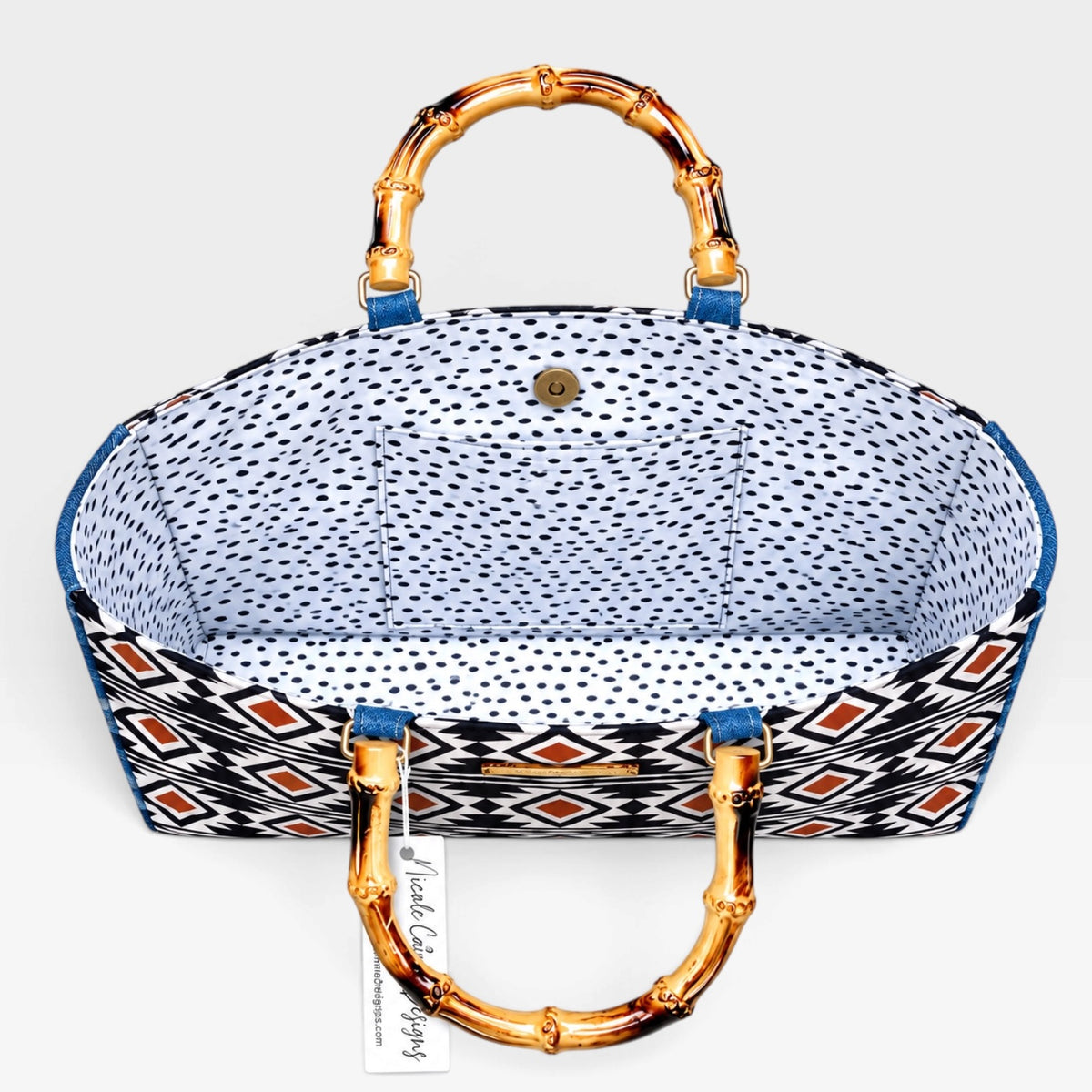 Aztec Print “Jennifer” Tote