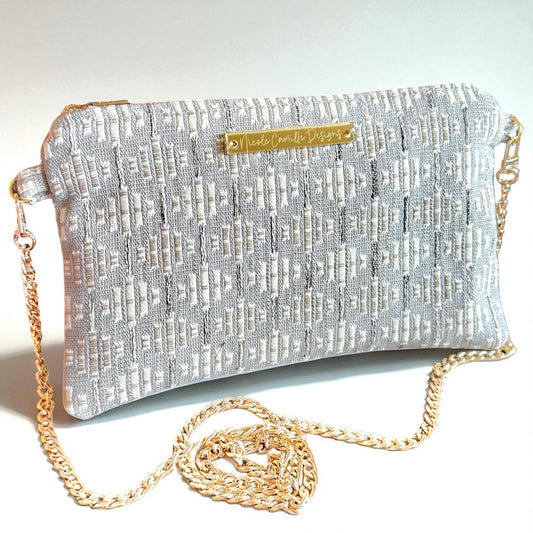Fall Gray Crossbody Purse