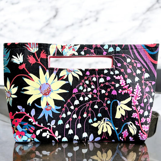 Bold Colorful Floral Handbag