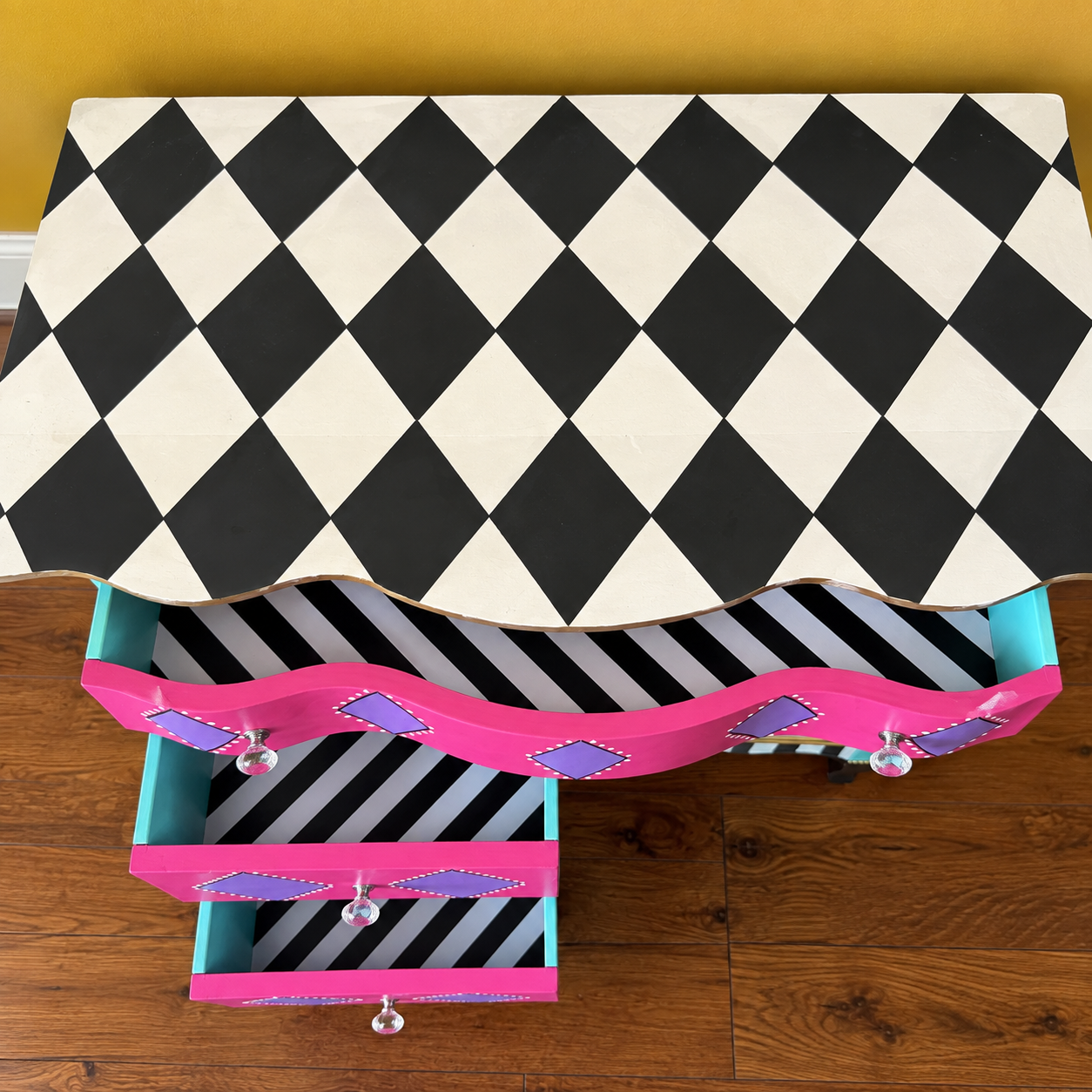 Funky Harlequin Cabinet