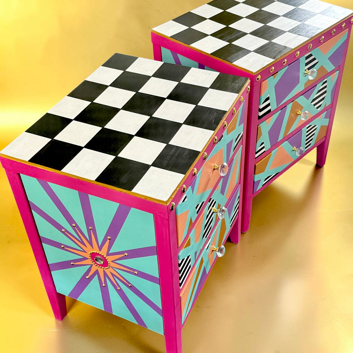 Funky Nightstands (Set of 2)