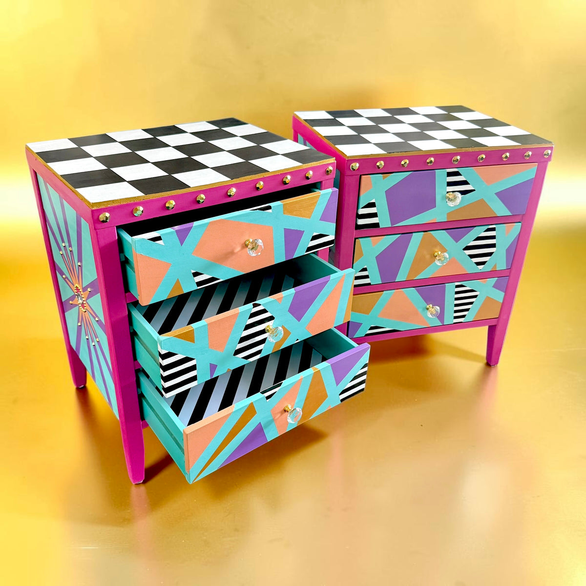Funky Nightstands (Set of 2)