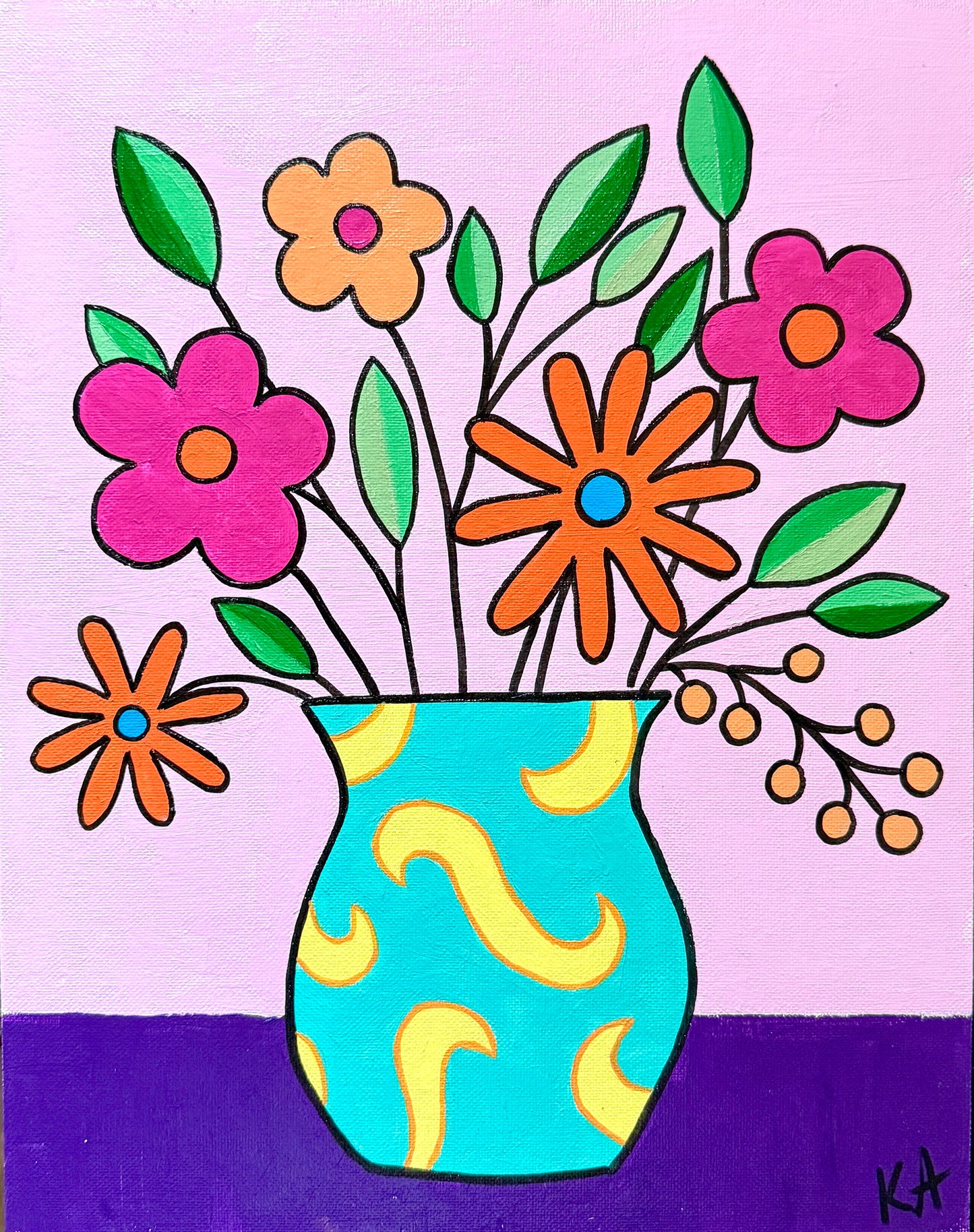 Flowers in a Vase 2