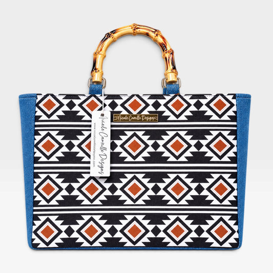 Aztec Print “Jennifer” Tote