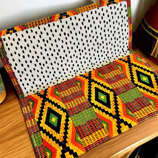 African Print Cloth Clutch