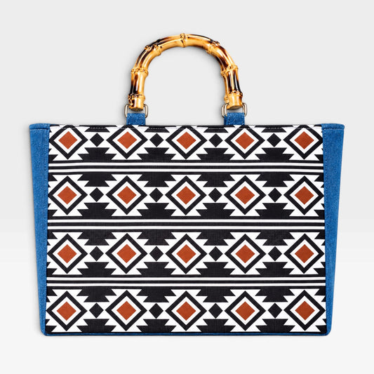 Aztec Print “Jennifer” Tote