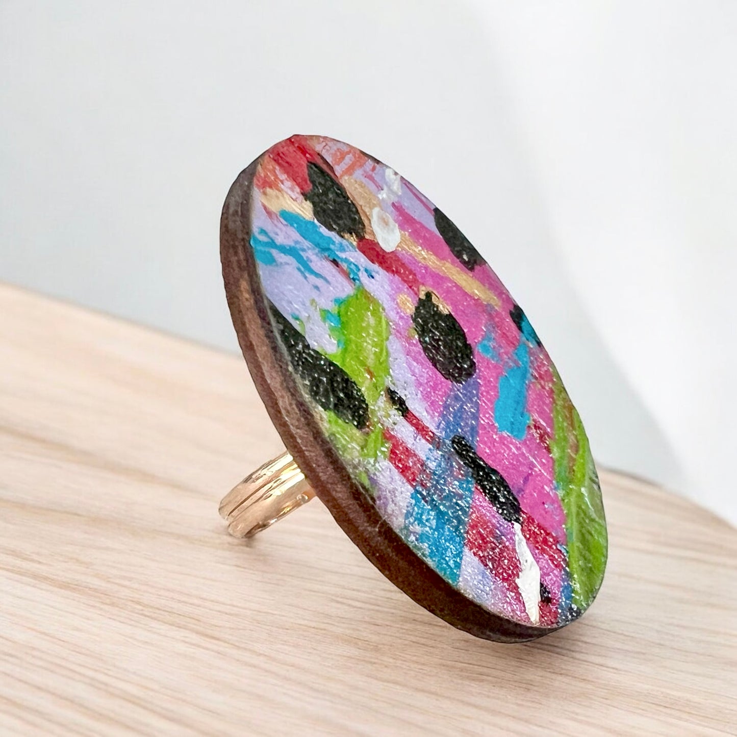 Pizzazz Wood Ring