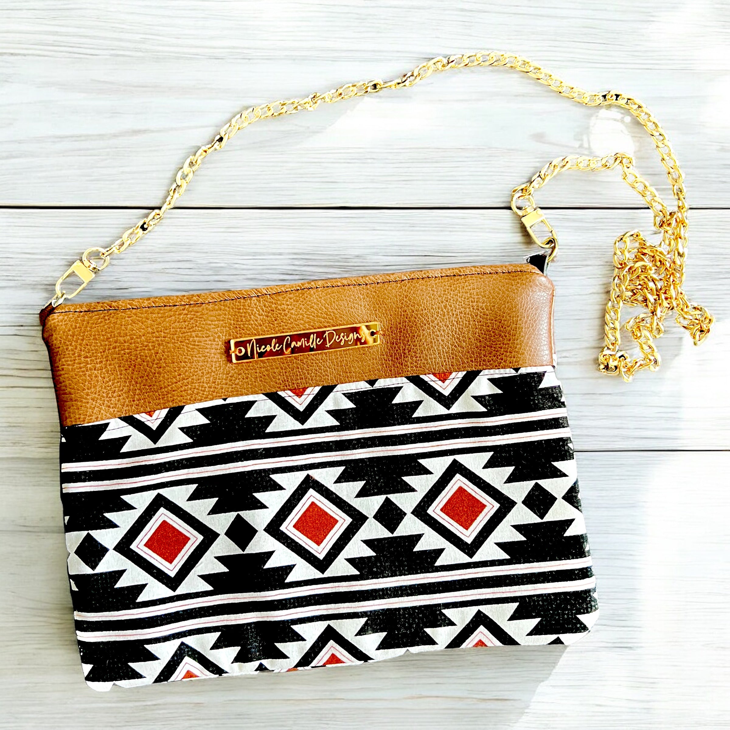 Aztec Print Karsyn Crossbody Purse