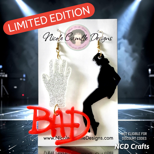 MJ Acrylic Earrings