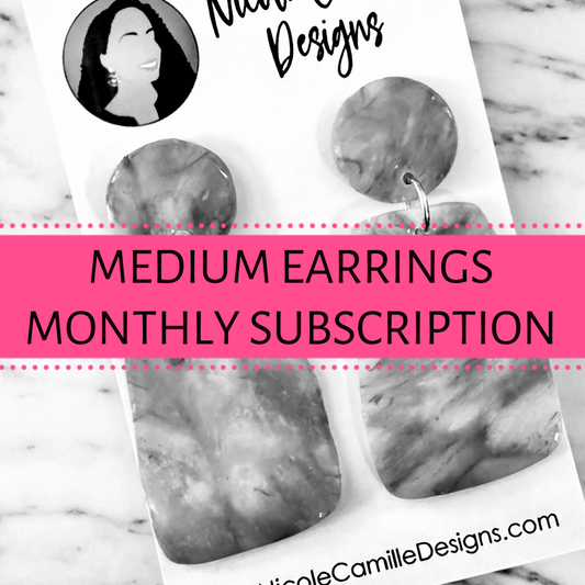 Medium Earrings Monthly Subscription