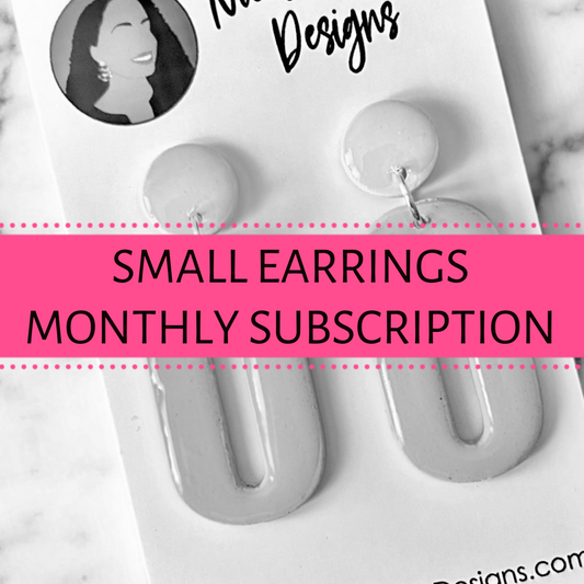 Small Earrings Monthly Subscription