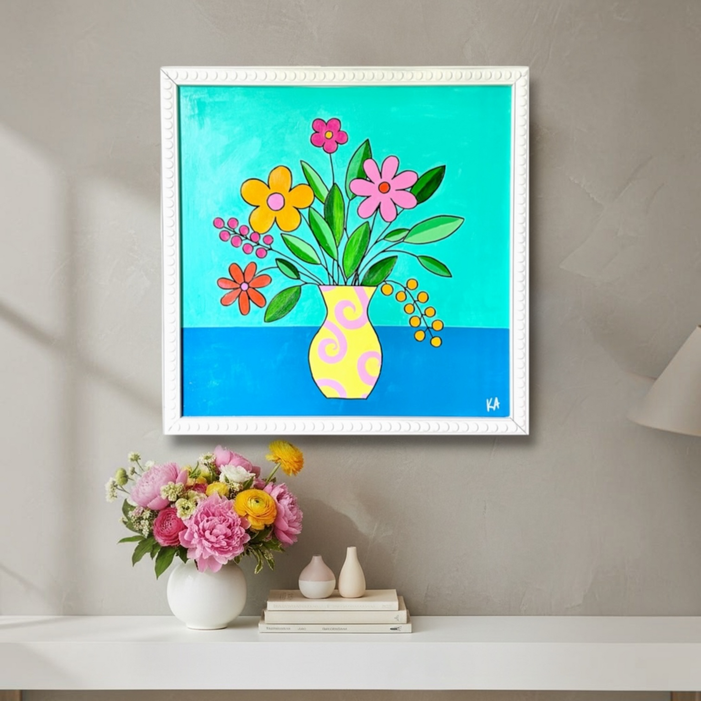 Flowers in a Vase 3