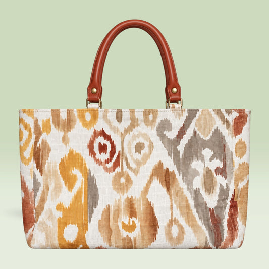 Gold Print Tote