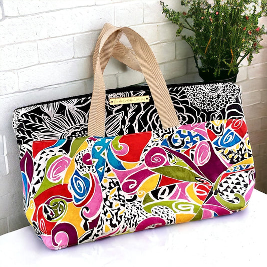 Colorful Abstract Duo Tote